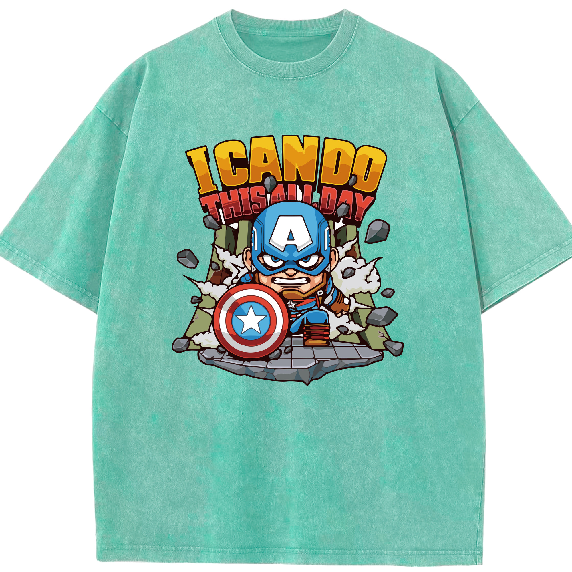 （画像用） アベンジャーズ The Avengers 綿100% ヴィンテージ風 半袖Tシャツ（フロントプリント）